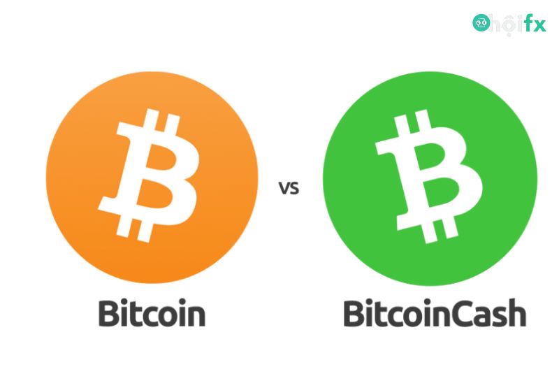 Bitcoin Cash so với Bitcoin